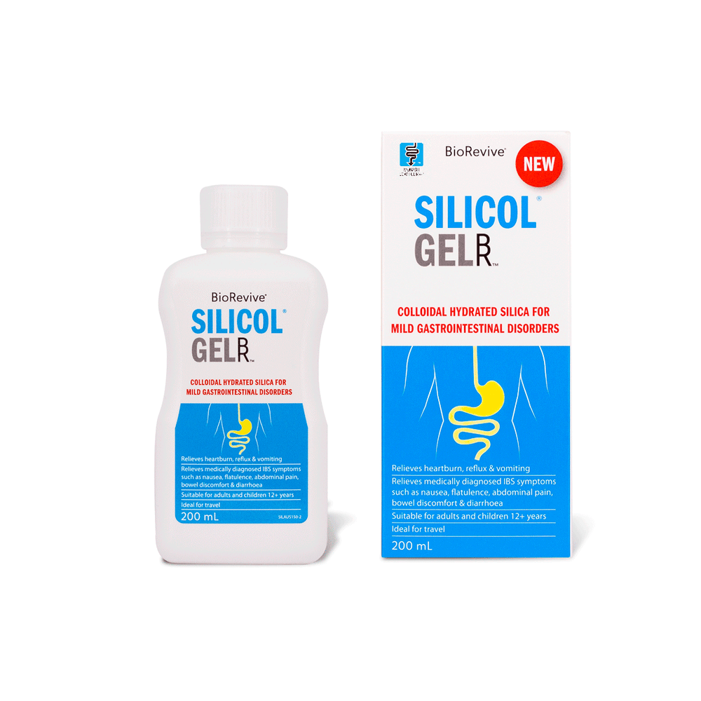 SilicolGel from BioRevive - Colloidal Hydrated Silica for gastro problems