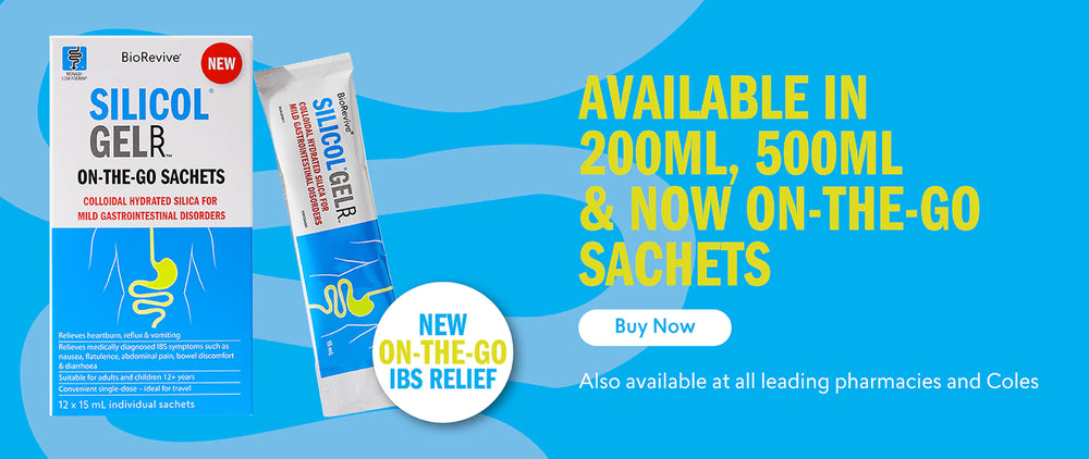 Silicol Gel on-the-go sachets from BioRevive