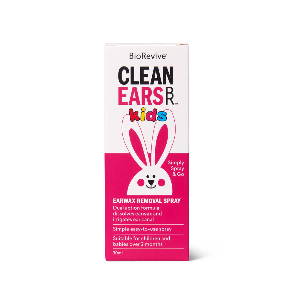 Clean Ears Kids Toddler & Baby Ear Cleaner - Earwax Removal Spray –  BioRevive