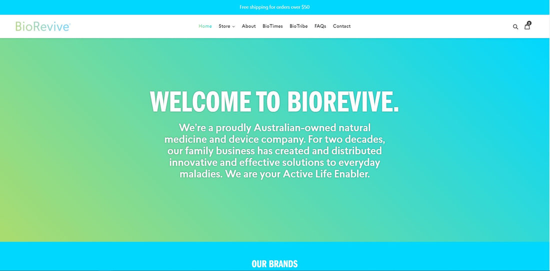 BioRevive.com 2.0 – One Stop Shop!