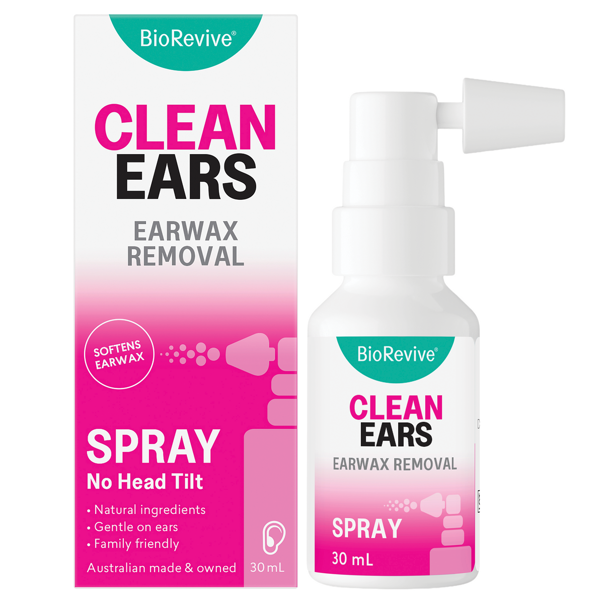 CleanEars – Earwax Removal Spray 30ml
