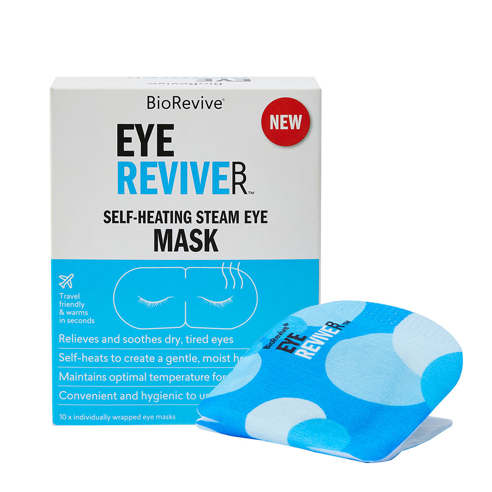 BioRevive EyeRevive Self-Heating Steam Eye Mask 10 Pack