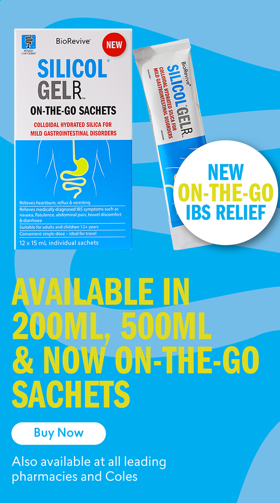 SilicolGel - New on-the-go IBS relief - BioRevive