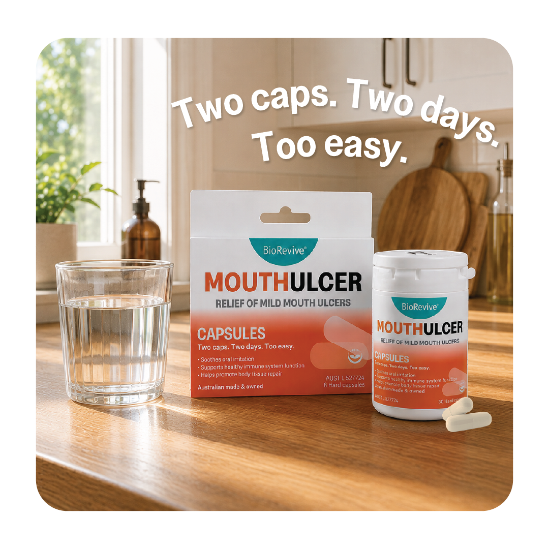 MouthUlcer – Mouth Ulcer Relief 30 Capsules