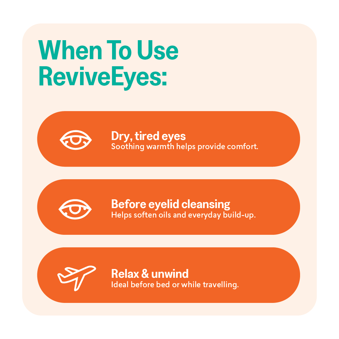 ReviveEyes Self Warming On-The-Go Masks