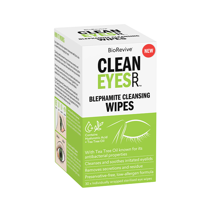 CleanEyes Blephamite Cleansing Wipes