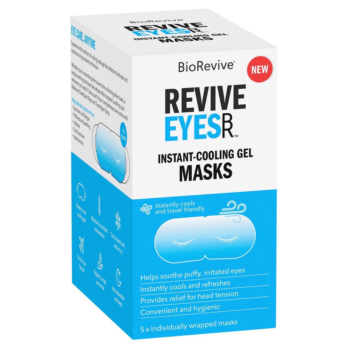 ReviveEyes Instant-Cooling Gel Mask