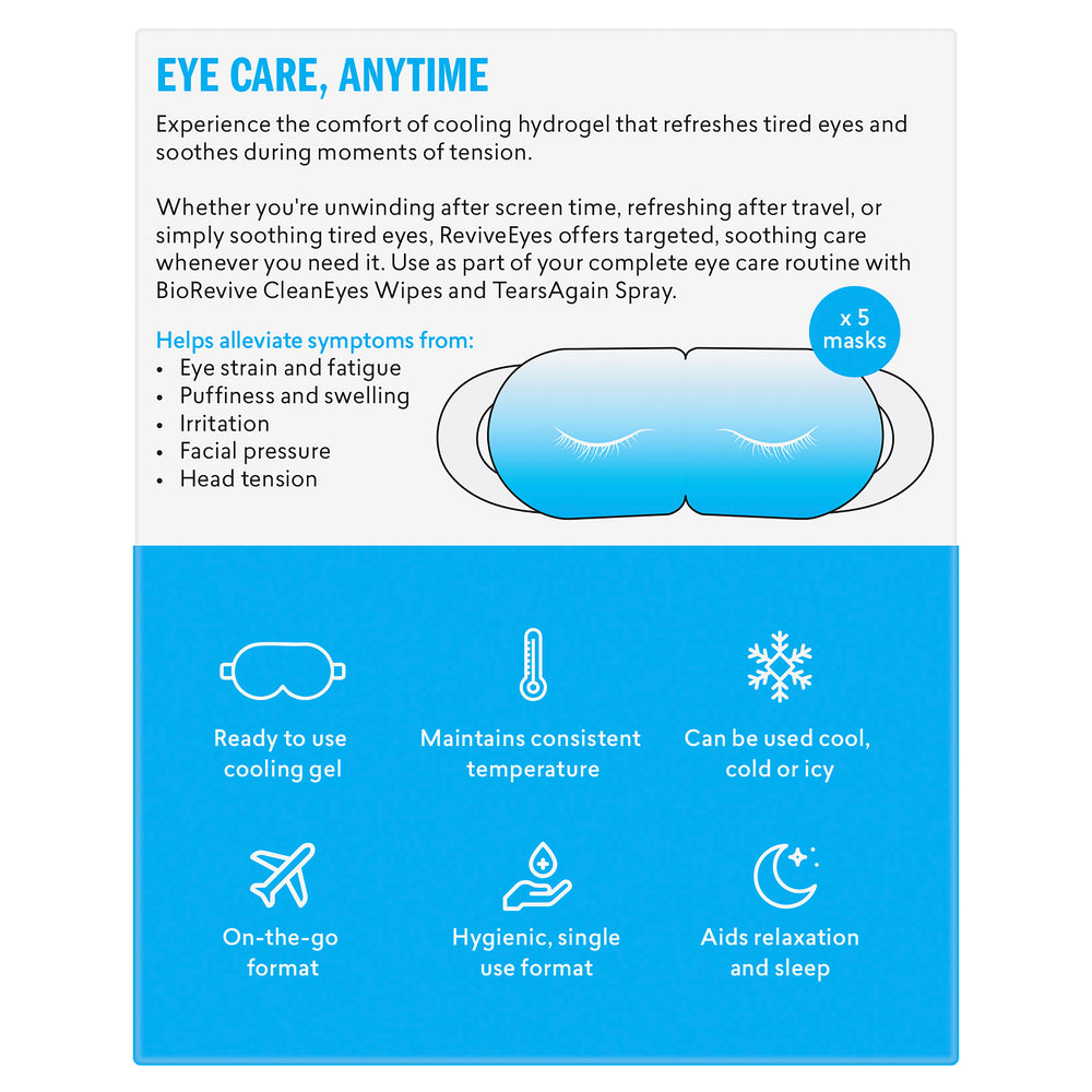 ReviveEyes Instant-Cooling Gel Mask
