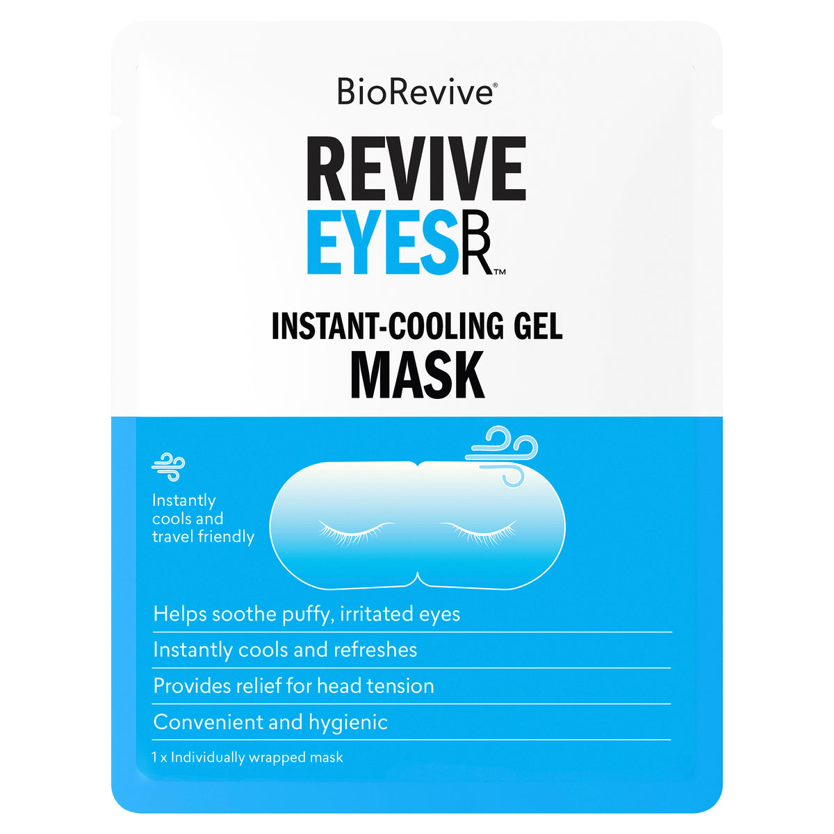 ReviveEyes Instant-Cooling Gel Mask