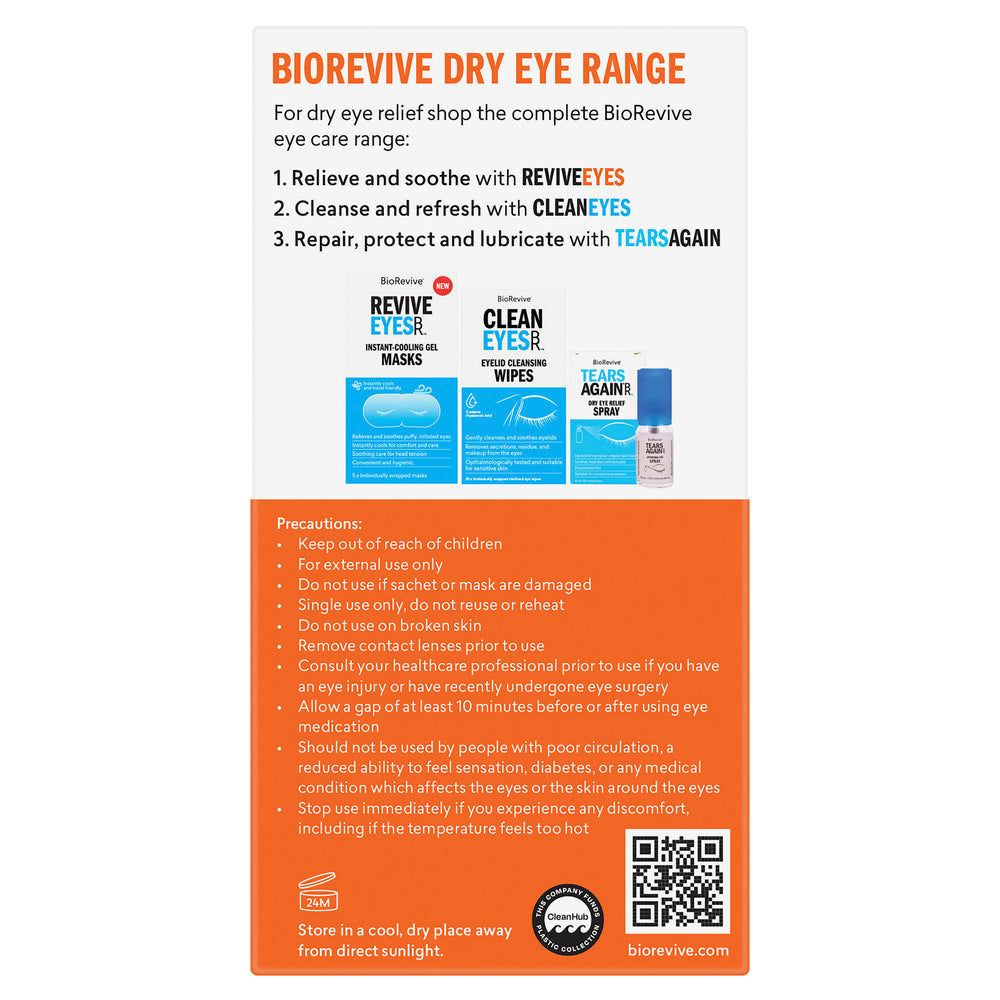 ReviveEyes Self-Warming Steam Mask