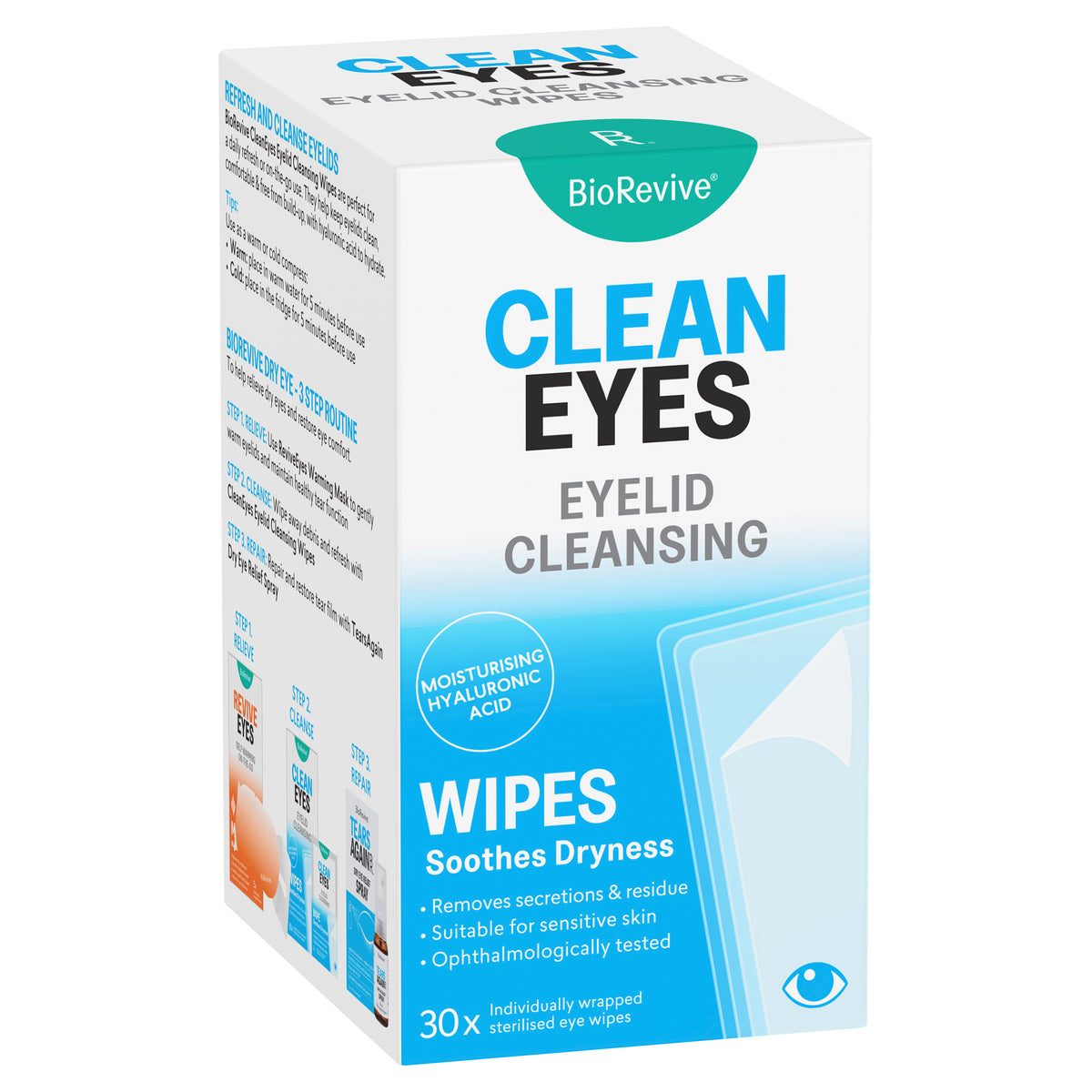 CleanEyes - Eyelid Cleansing Wipes
