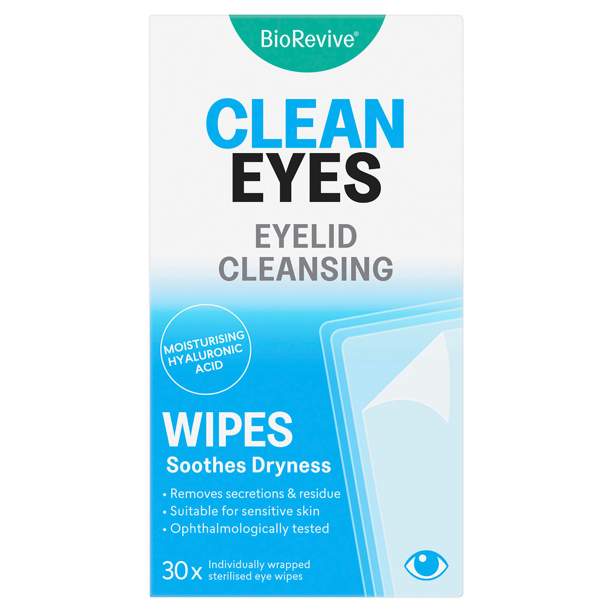 CleanEyes - Eyelid Cleansing Wipes