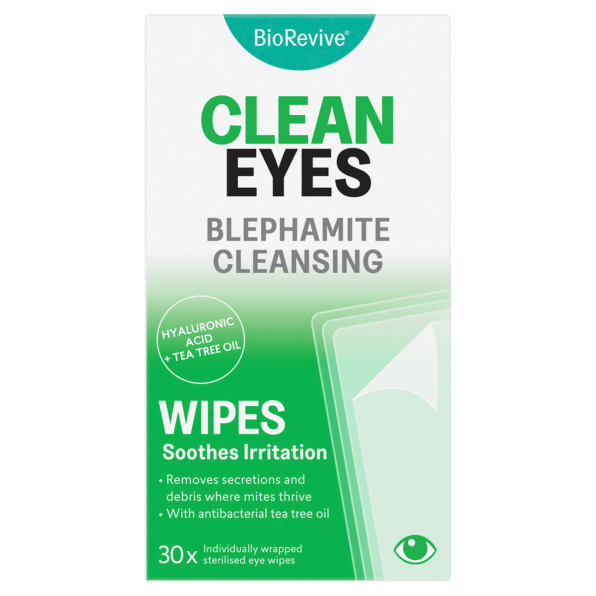 CleanEyes Blephamite Cleansing Wipes