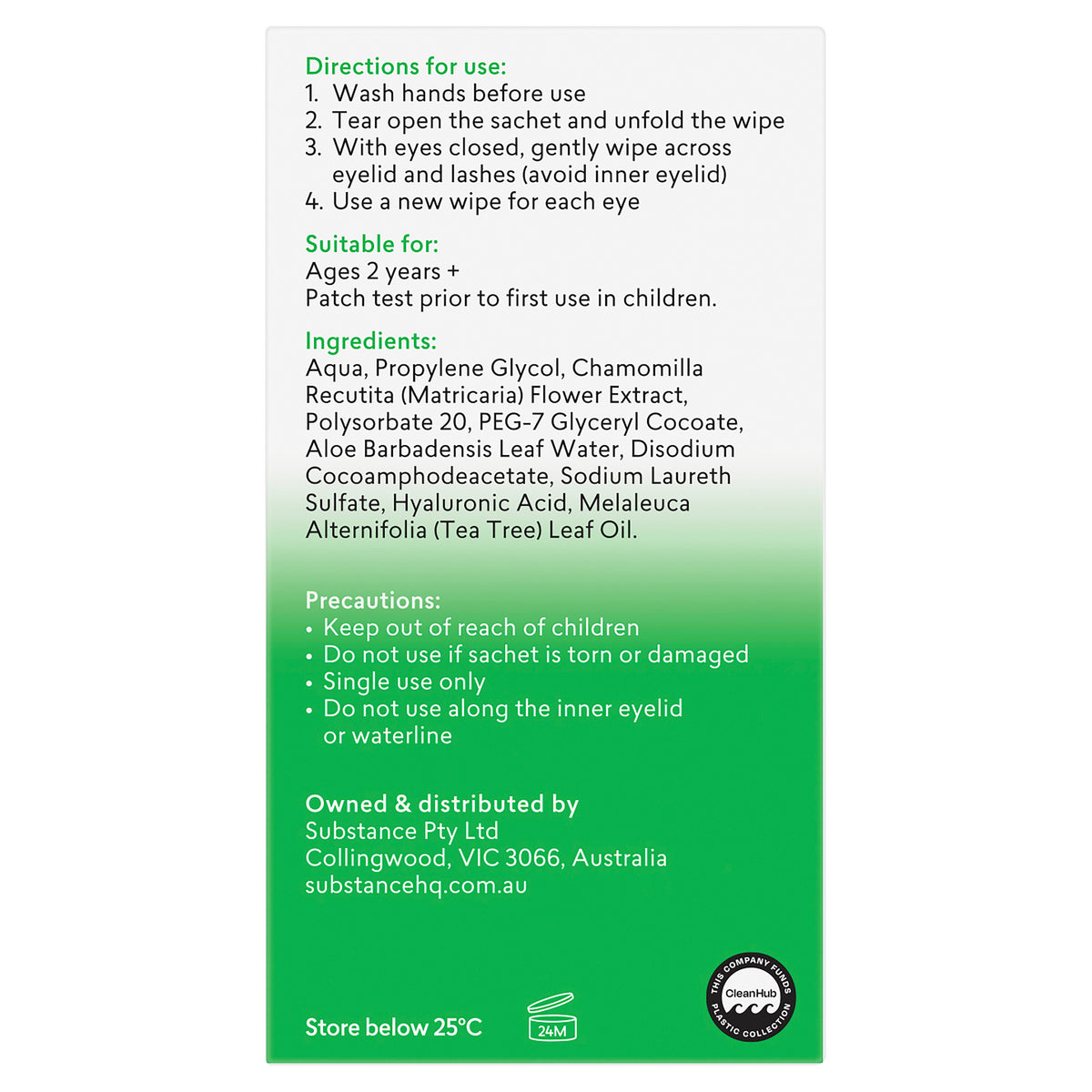 CleanEyes Blephamite Cleansing Wipes