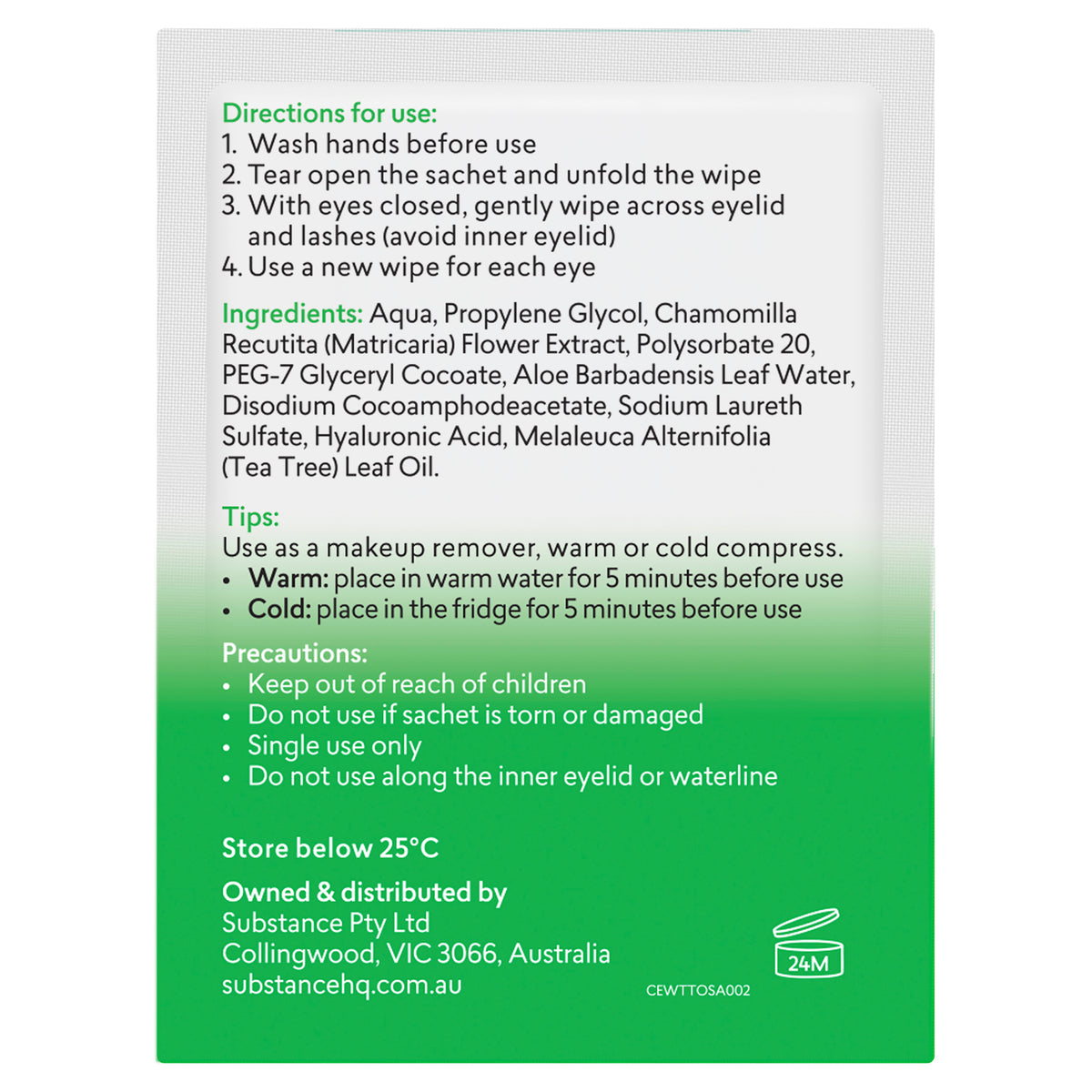 CleanEyes Blephamite Cleansing Wipes