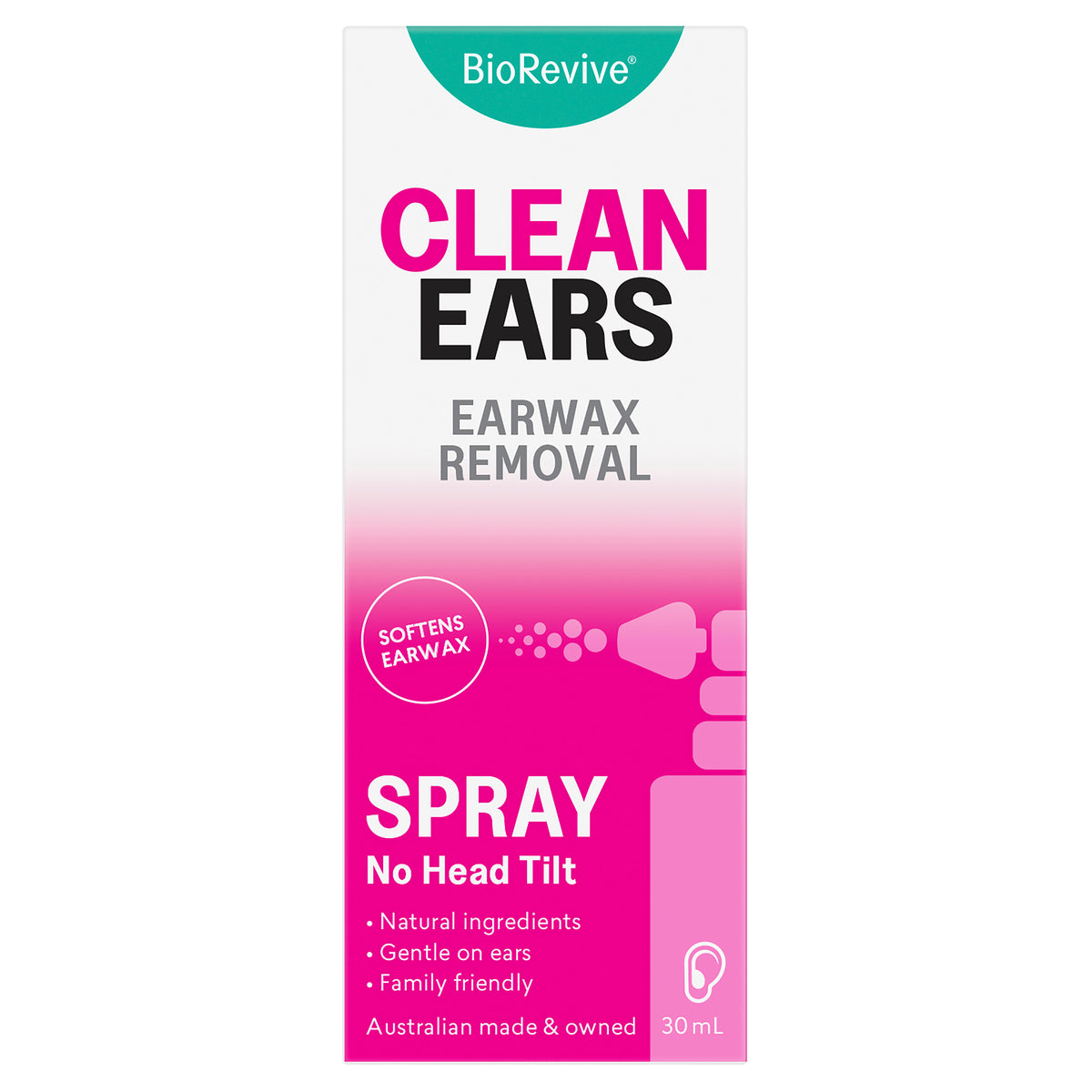 CleanEars – Earwax Removal Spray 30ml