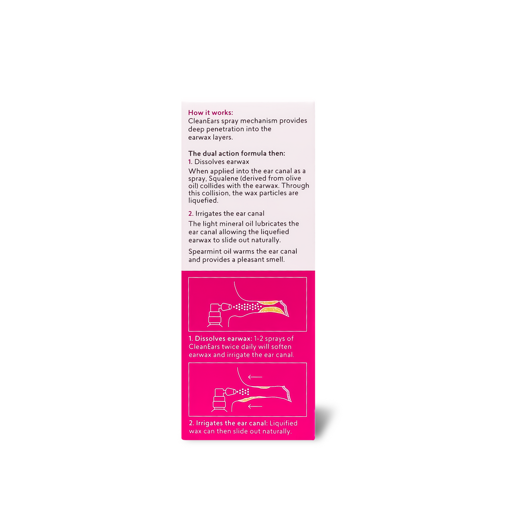 Clean Ears Earwax Removal Spray 30ml - For Blocked Ears – BioRevive