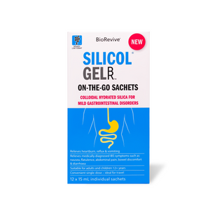 
            
                Load image into Gallery viewer, Silicol®Gel On-The-Go Sachets – IBS and Heartburn Relief 12 x 15mL
            
        